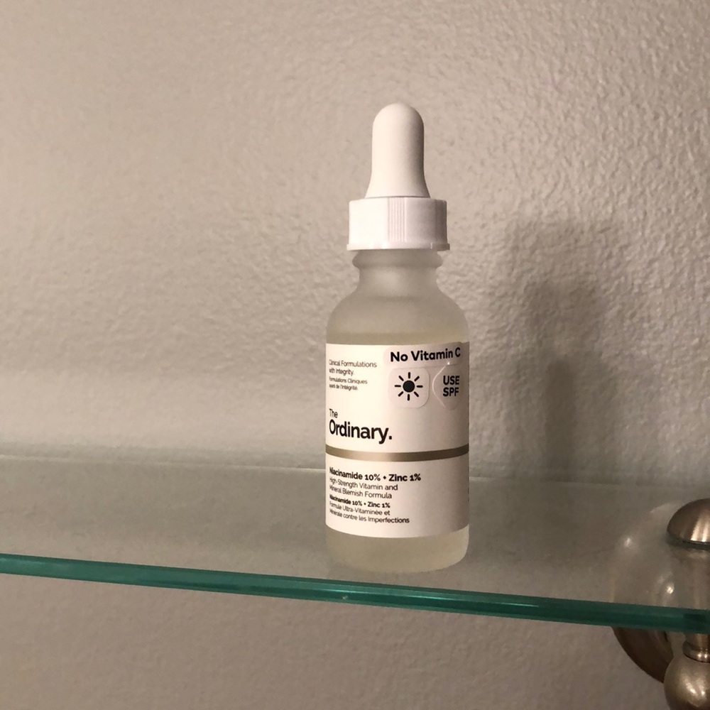 The Ordinary Niacinamide and Zinc
